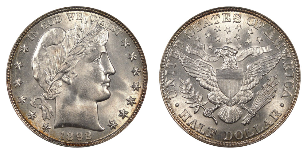 Barber Half Dollar (1892-1915)