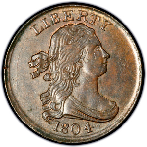 Draped Bust Half Cent (1800-1808)