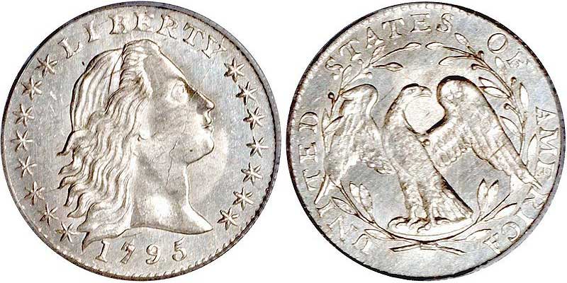 Flowing Hair Half Dime (1794-1795)