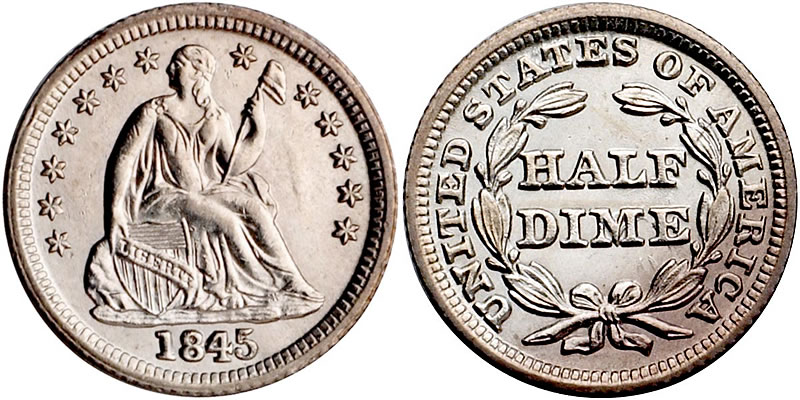 Liberty Seated Half Dime (1837-1873)