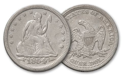 Liberty Seated Quarter (1838-1891)