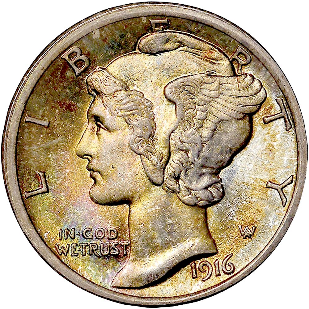 Mercury Dime (1916-1945)