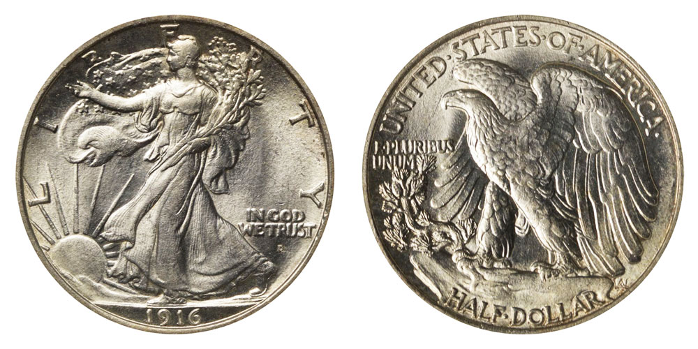 Walking Liberty Half Dollar (1916-1947)